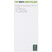 Desk-Mate® 1/3 A4 recyclelter Notizblock, weiss, 50 pages