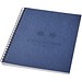 Desk-Mate® A5 farbiges Notizbuch mit Spiralbindung, dunkelblau