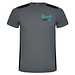 Detroit T-Shirt Unisex aus recyceltem Material, Ebony / schwarz, M