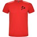 Detroit T-Shirt Unisex aus recyceltem Material, rot, M