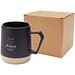 Dolce  300 ml matte Keramiktasse, schwarz