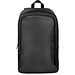 DRAMMEN. Laptop-Rucksack aus hochdichtem 600D-Recycling-Polyester, Schwarz