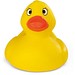 DUCK. Gummiente aus PVC, Gelb