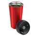 Edelstahl-Isolierbecher Style, 350 ml, rot glänzend