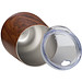 Edelstahlbecher Holzoptik Brighton, 380 ml, braun