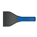 Eiskratzer Top Grip, perlgrau/blau