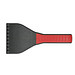 Eiskratzer Top Grip, perlgrau/standard-rot
