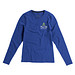 ELEVATE Damen Öko Langarmshirt Ponoka, blau, XS