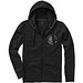 ELEVATE Herren Kapuzensweatjacke Arora, schwarz, XXXL
