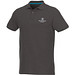 ELEVATE Herren Kurzarm Poloshirt Beryl aus Bio-Recyclingmaterial, grau, M