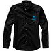 ELEVATE Herren Langarm Hemd Vaillant, schwarz, L