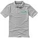 ELEVATE Herren Poloshirt Calgary, grau meliert, M