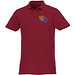 ELEVATE Herren Poloshirt Helios, bordeaux, XS