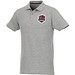 ELEVATE Herren Poloshirt Helios, heather grau, M