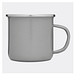 Emaille-Trinkbecher VINTAGE CUP,grau