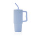 Embrace Deluxe Becher aus RCS recyceltem Edelstahl 900ml, hellblau