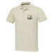 Emerald Polo Unisex aus recyceltem Material, Oatmeal, 3XL