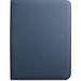 EMERGE FOLDER. A4 Mappe aus recyceltem Polyester (100% rPET) 300D mit Reißverschluss, Blau