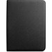 EMERGE FOLDER. A4 Mappe aus recyceltem Polyester (100% rPET) 300D mit Reißverschluss, Schwarz