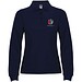 Estrella Langarm Poloshirt für Damen, Navy Blue, XL