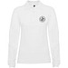 Estrella Langarm Poloshirt für Damen, weiss, 3XL