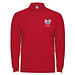 Estrella Langarm Poloshirt für Herren, rot, 2XL