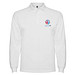 Estrella Langarm Poloshirt für Herren, weiss, L