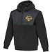 Evans Sherpa Fleecepullover Half-Zip Unisex, schwarz, L