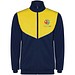 Evans Trainingsanzug Unisex, Navy Blue/gelb, 2XL
