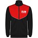Evans Trainingsanzug Unisex, schwarz/rot, 2XL