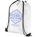 Evergreen Premium Non Woven Sportbeutel, weiss