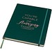 Executive A4 Hard Cover Notizbuch, grün