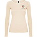 Extreme Langarmshirt für Damen, sand meliert, S