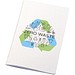 Fabia Notizbuch mit Cover aus Crush Papier, weiss