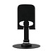 Faltbarer Stahl-Telefonhalter DESK MASTER,schwarz
