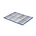 Faltbares Sitzkissen Comfort, blau