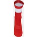Farbige Tennissocken, 42-46, Red / White