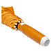 FARE® Automatik-Stockschirm Whiteline, orange