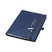 rPET Filz-Notizbuch "Felty" A5, Dunkelblau
