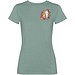 Fiyi T-Shirt für Damen, dunkelgrün, XL