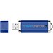 Flat USB-Stick, blau, 2GB