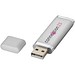 Flat USB-Stick, silber, 2GB