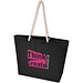Florida 270 g/m² Strandtragetasche aus recyceltem GRS-Material, schwarz