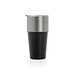 Fluid Becher aus RCS-zertifiziert recyceltem Stahl, 500ml, schwarz