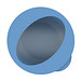 Food-Bowl ToGo, 2,2 l, behagliches blau/transparent