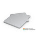 Geiger-Notes Haftnotiz Form aus 100 x 72, 50 Blatt, inkl. Druck, Haus