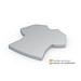 Geiger-Notes Haftnotiz Form aus 72 x 72 mm, 50 Blatt, inkl. Druck, T-Shirt