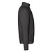 FRUIT OF THE LOOM® Unisex Sweatshirt Zip-Neck, schwarz, M