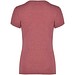 Fox T-Shirt für Damen, Heather Garnet, XL