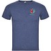 Fox T-Shirt für Herren, Heather Denim Blue, S